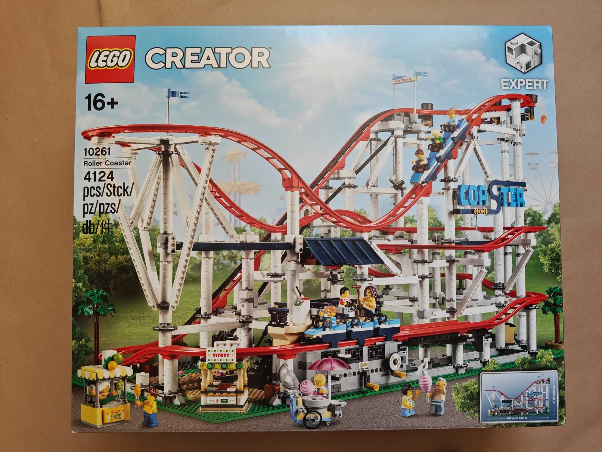LEGO 10261 Creator Expert - Kolejka górska