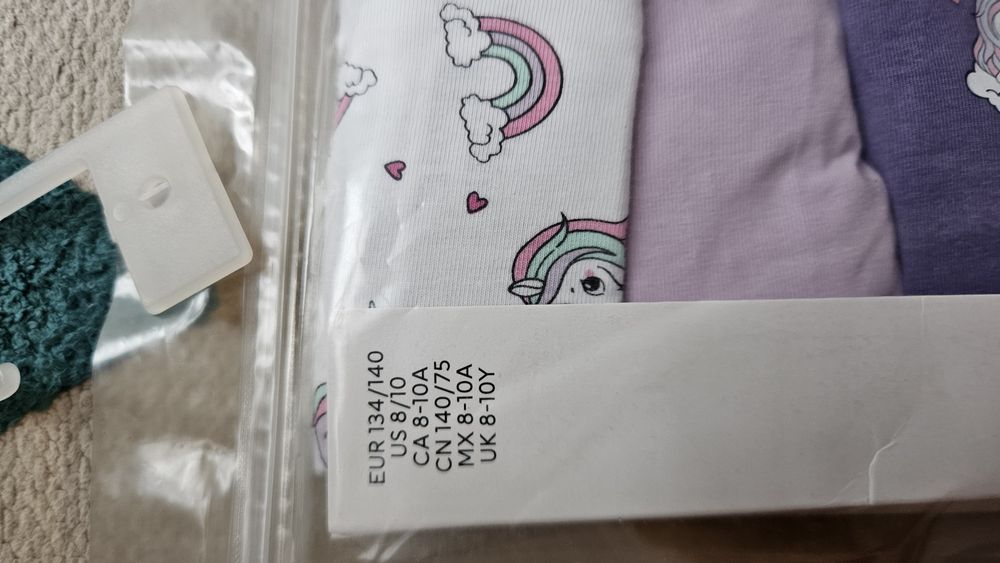 Bokserki h&m 134/140  nowe