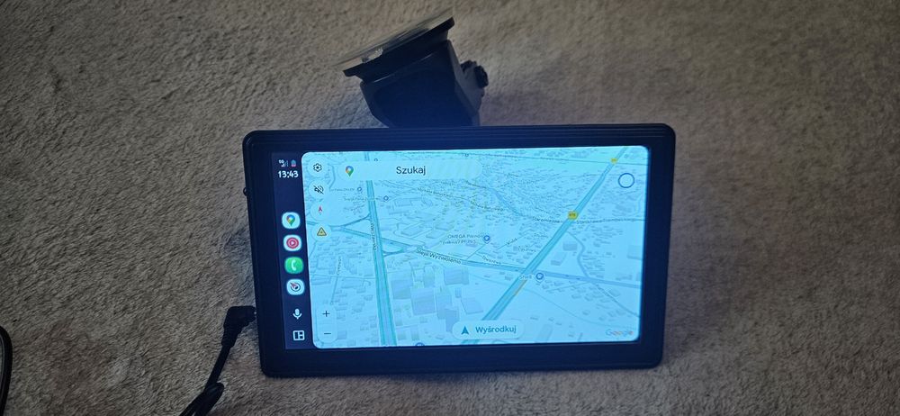 Carplay Android Nawigacja GPS Yanosik Antyradar MapyGoogle Pilot