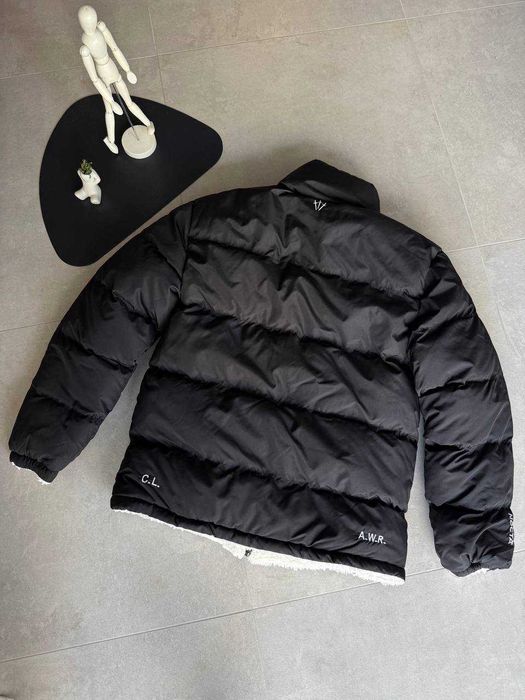 Чоловіча пуховик Nike nocta ДВУХСТОРОННЯ Зимова Куртка the north face