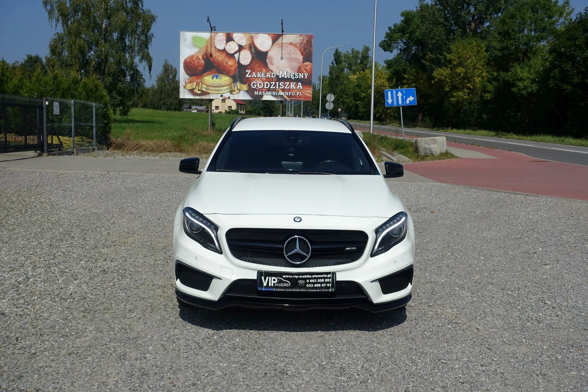 Mercedes-Benz GLA 45 AMG 2.0T 381KM EUROPA LED NAVI Regularnie serwisowany Stan BDB