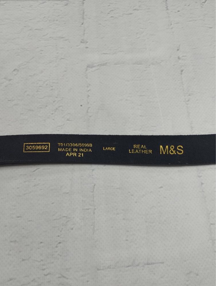 Шкіряний ремінь M&S