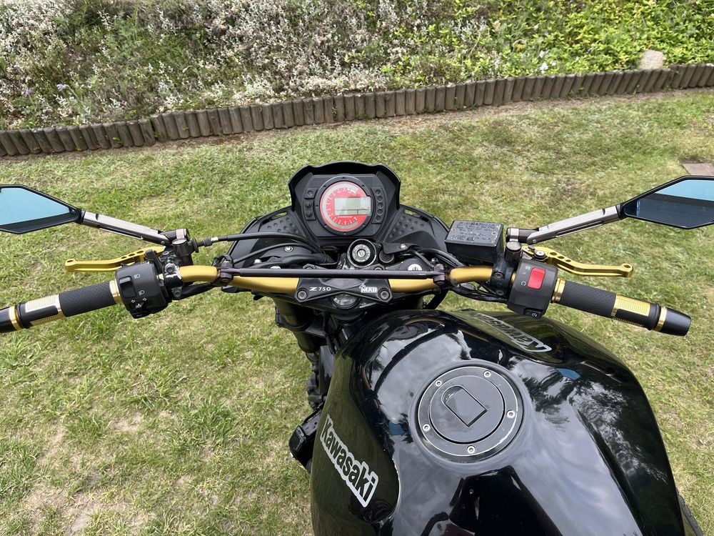 Kawasaki Z750 zarejestrowany na A2