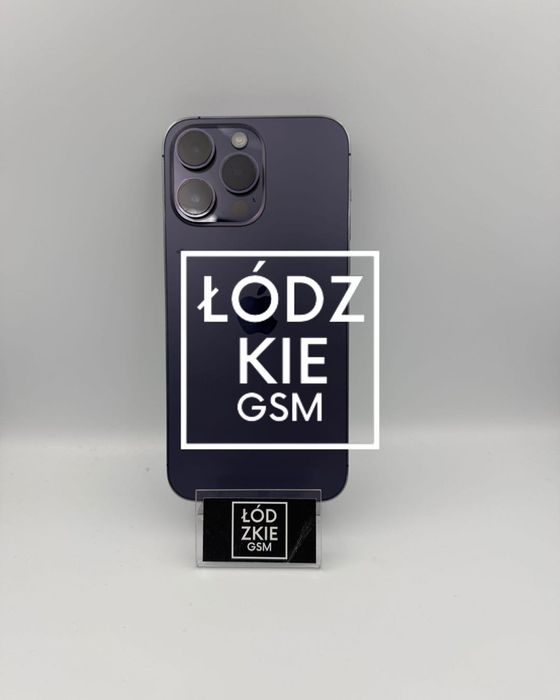 IPHONE 14 PRO MAX 256GB PURPLE 85% 2399ZŁ Łódzkie GSM Rzgowska 16