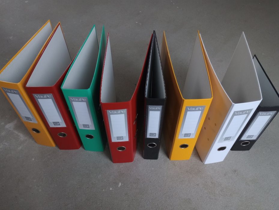 Segregatory A4 Vaupe zestaw 8 sztuk