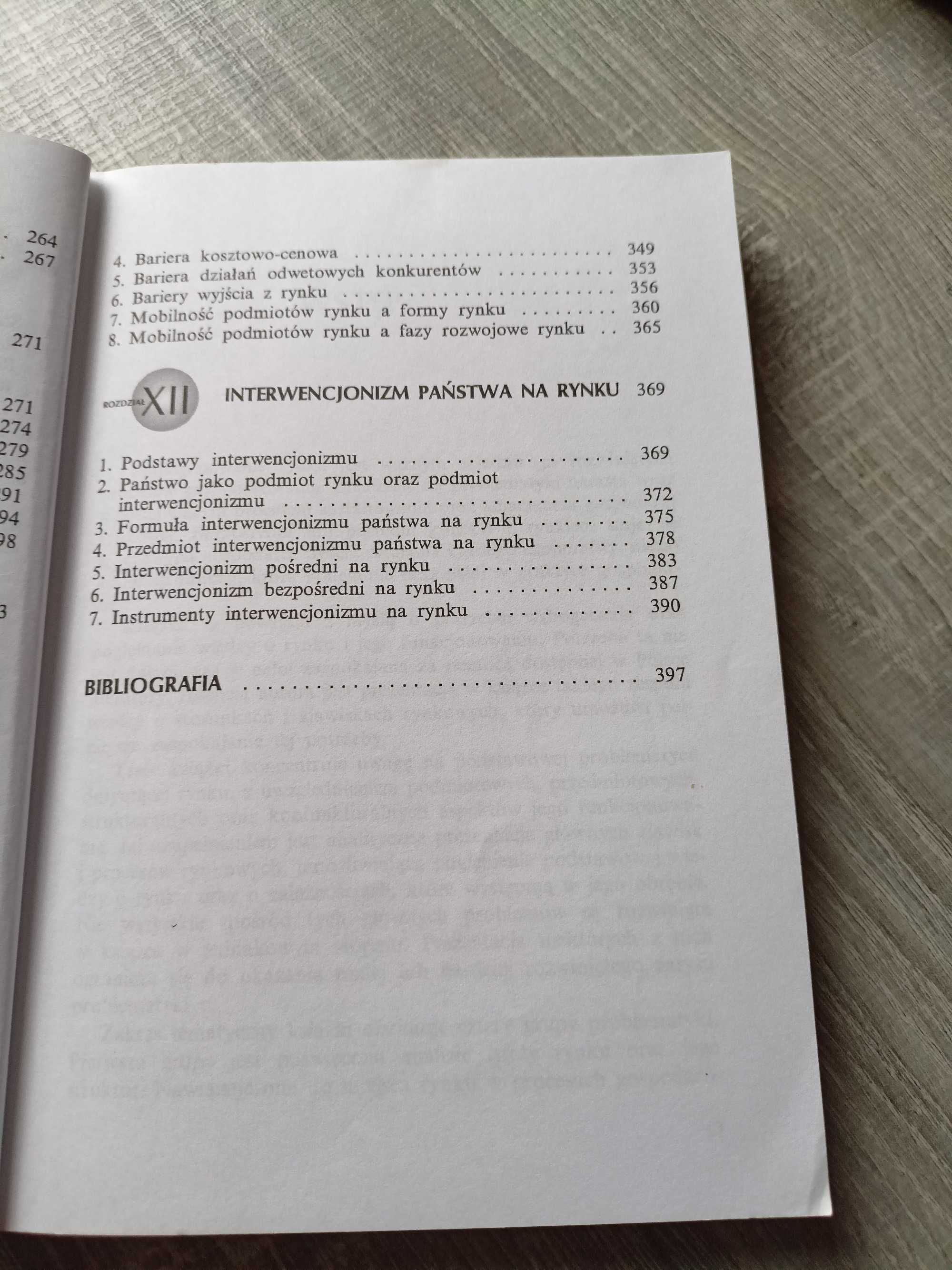 Książka funkcjonowanie rynku Wojciech Wrzosek