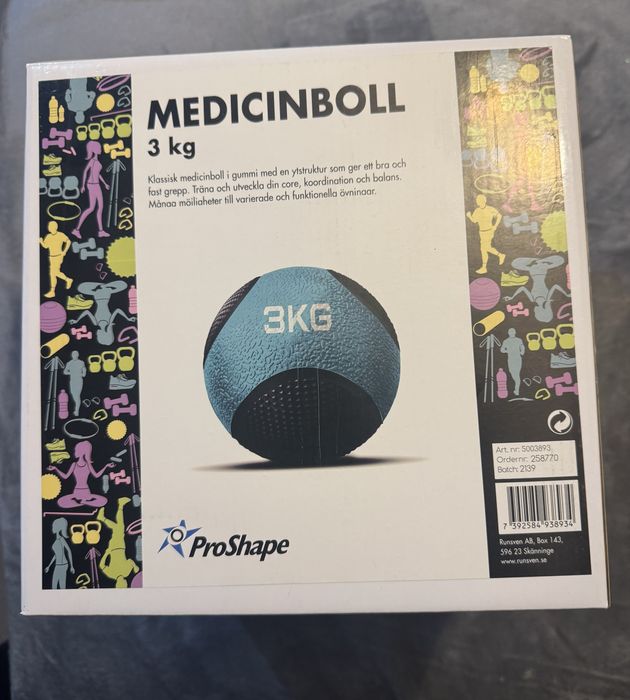 Nowa piłka lekarska 3kg