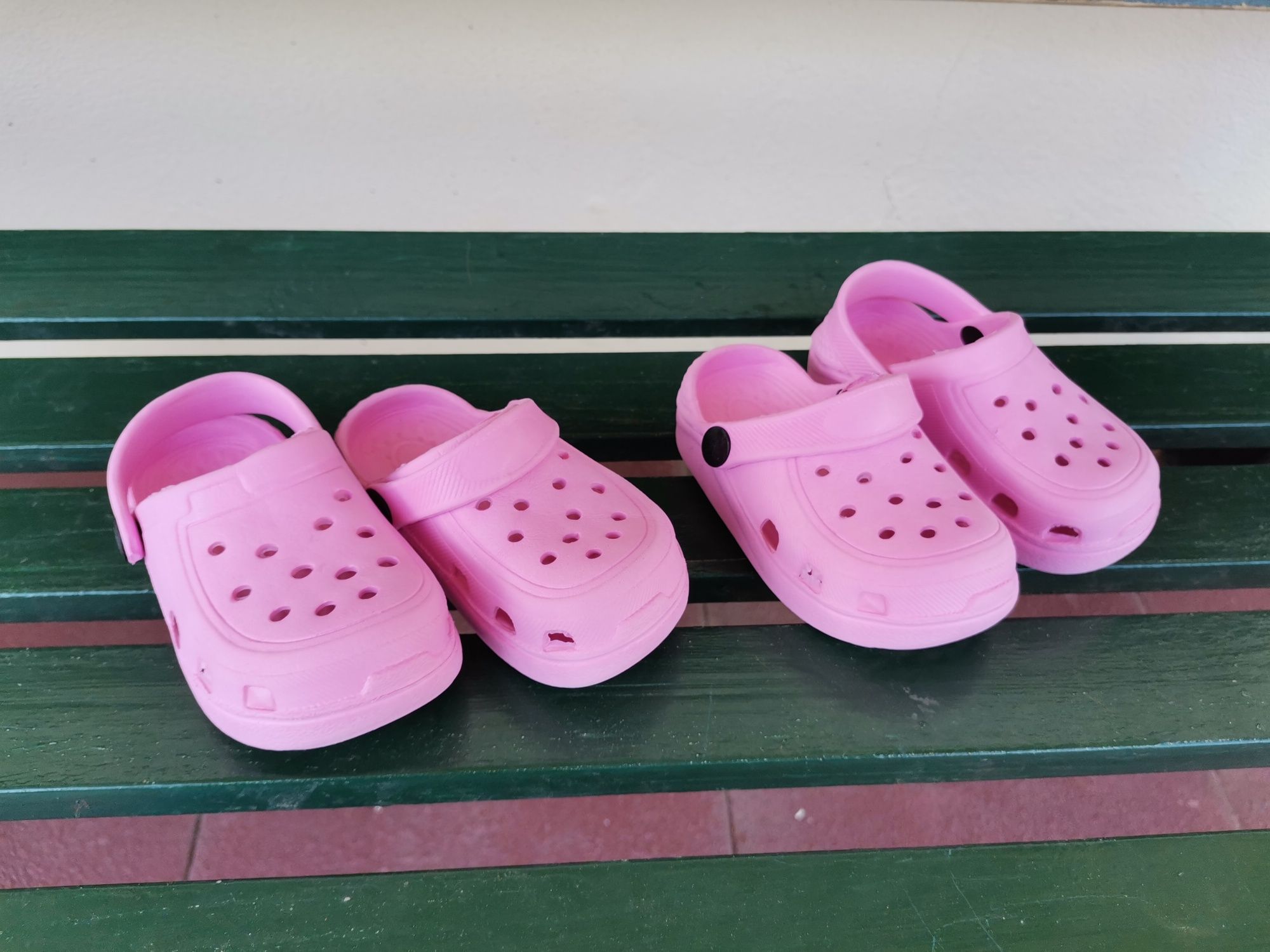 Crocs bebé tamanho 20