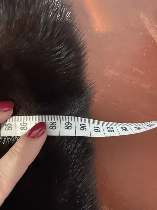 Шуба норкова цільна