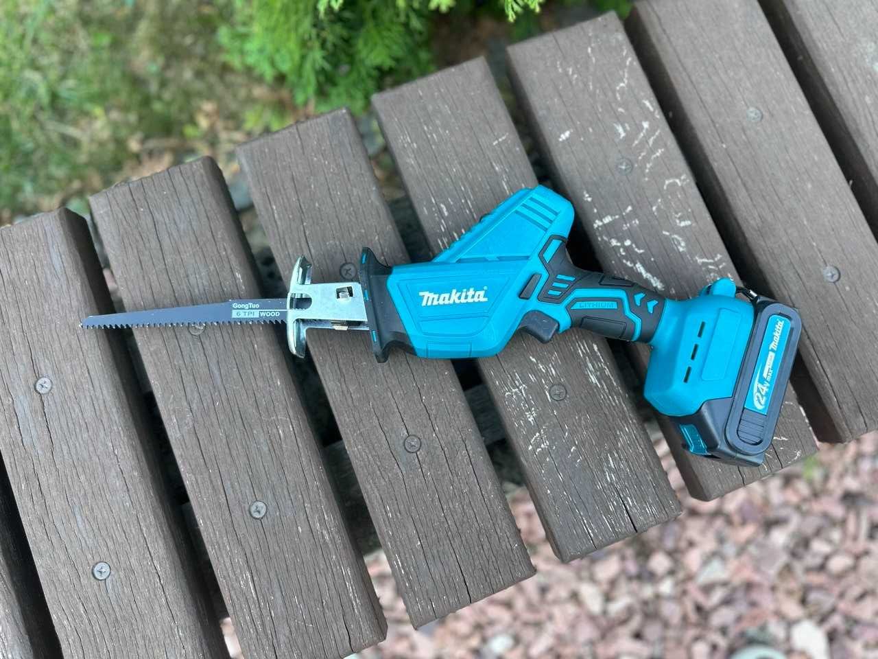 Акумуляторная сабельная пила Makita‼️ Пилка шабельная Макита 2️⃣АКБ