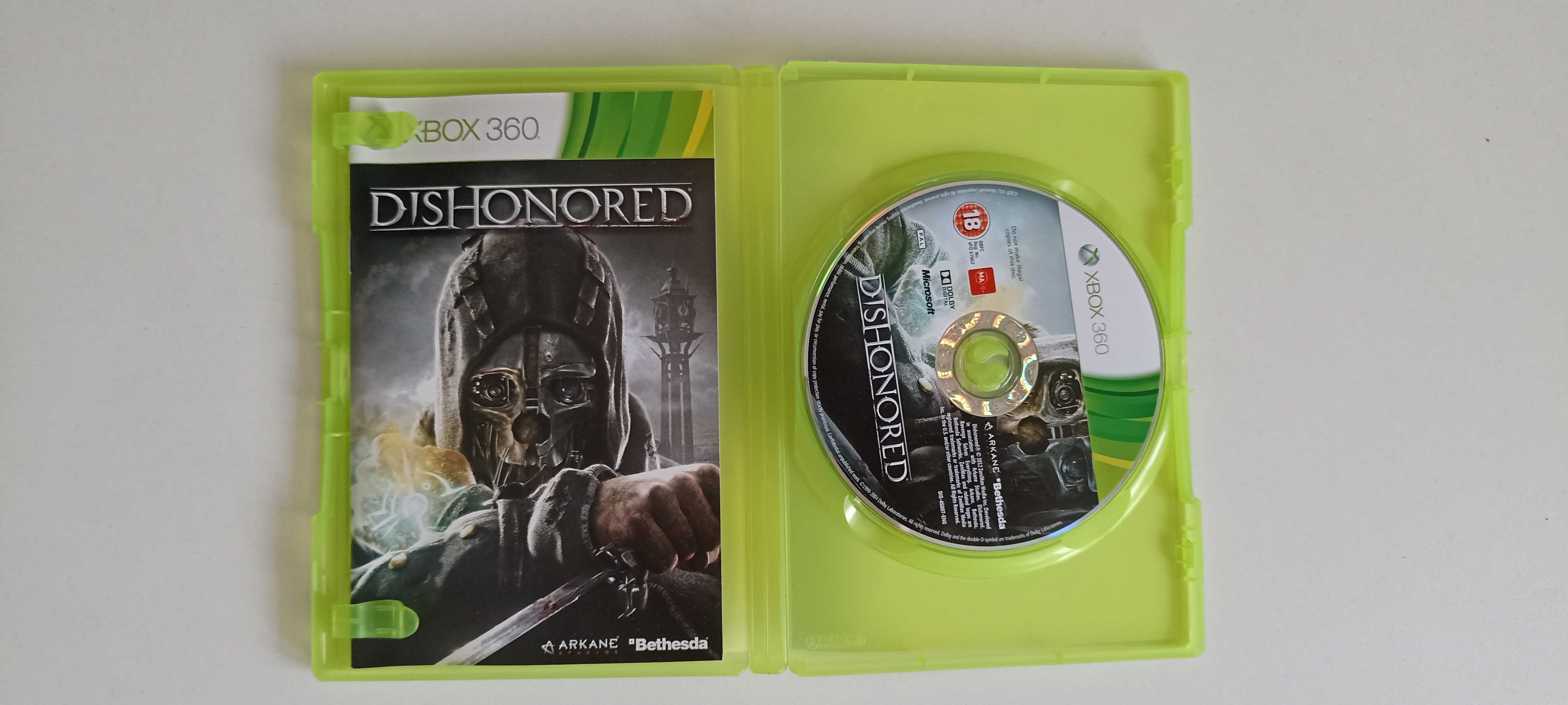 Gra  Dishonored na XBOX 360