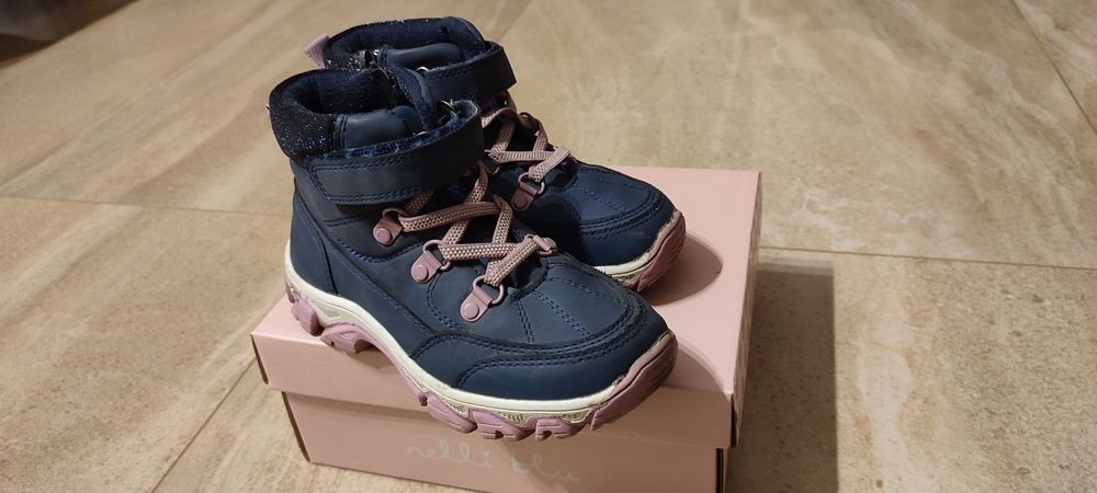 Buty dziecięce zimowe Trzewiki dla dziewczynki rozm. 30