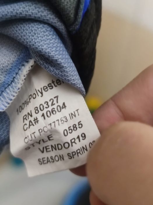 bluzka koszulka tshirt L ciemna czarna niebieska Włoska Pearl Izumi e