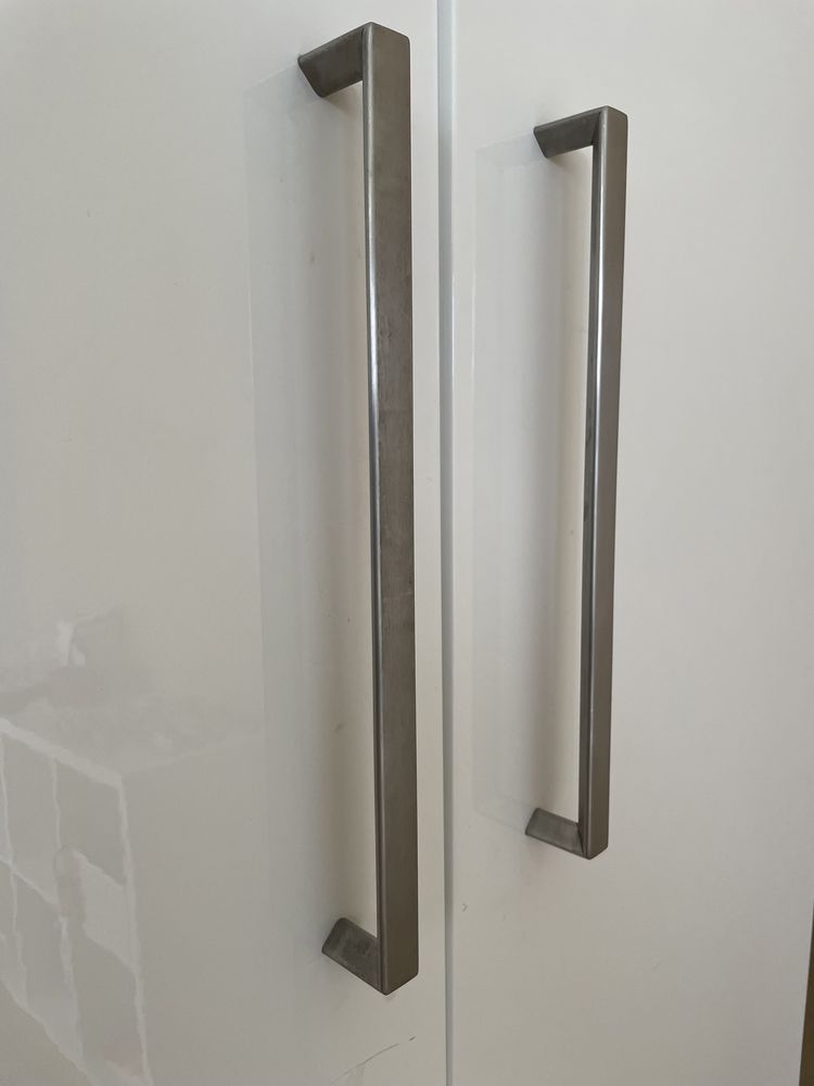 FARDAL komplet Drzwi do szafy PAX ,połysk biały, 3x  50x229 cm