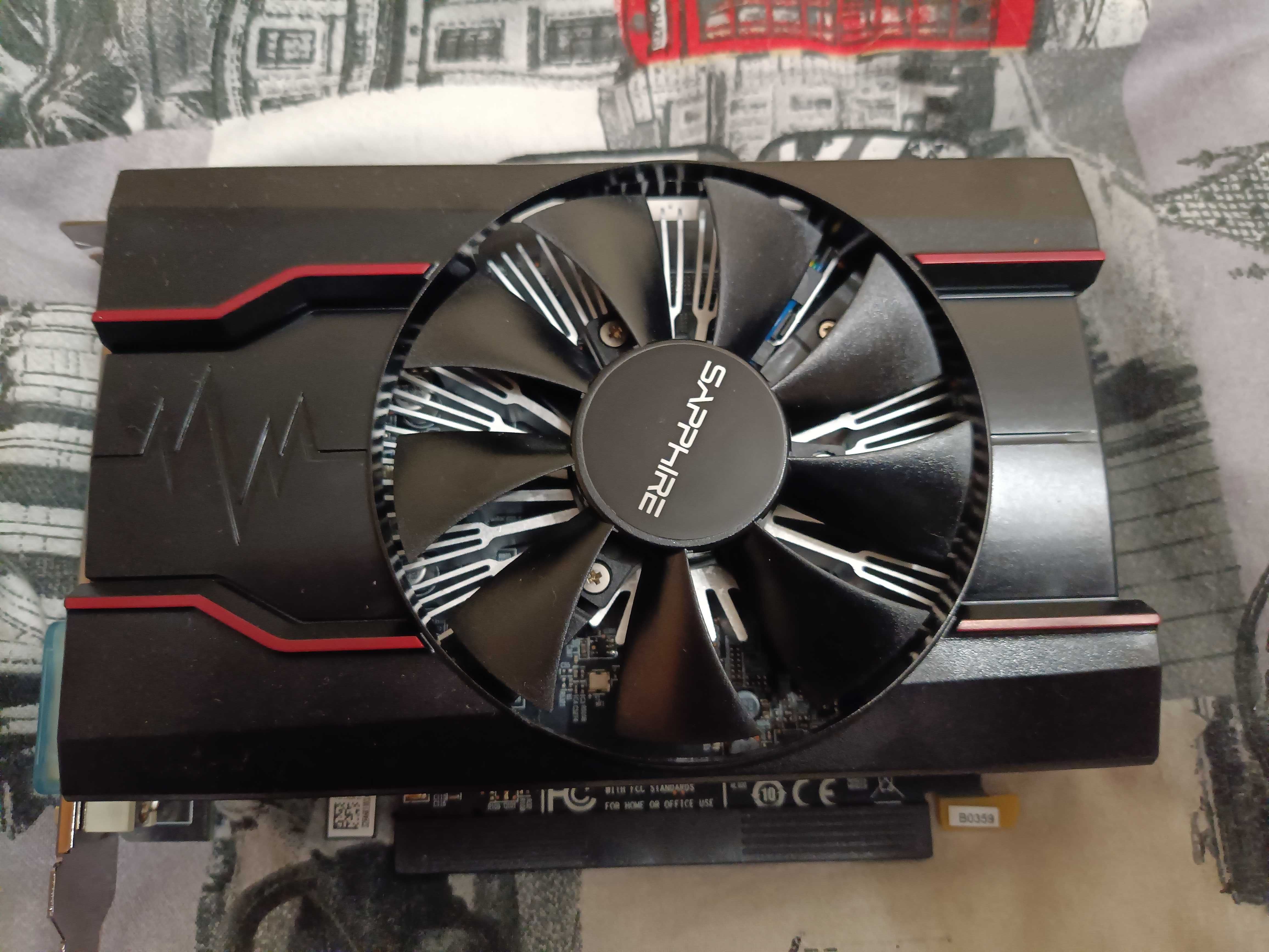 Sapphire  Radeon RX 550 Pulse 2GB GDDR5 (64bit) гарантія розетка