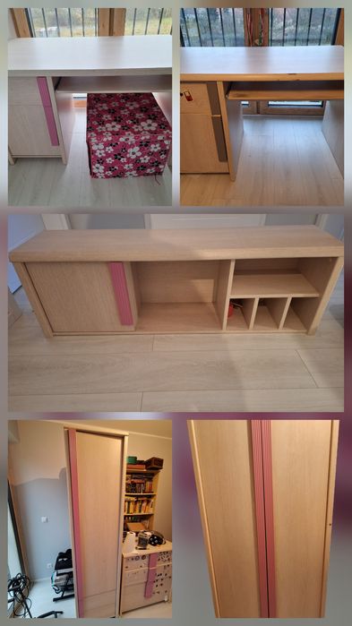 Meble Caps zestaw biurko, szafa, komoda 20zl/szt