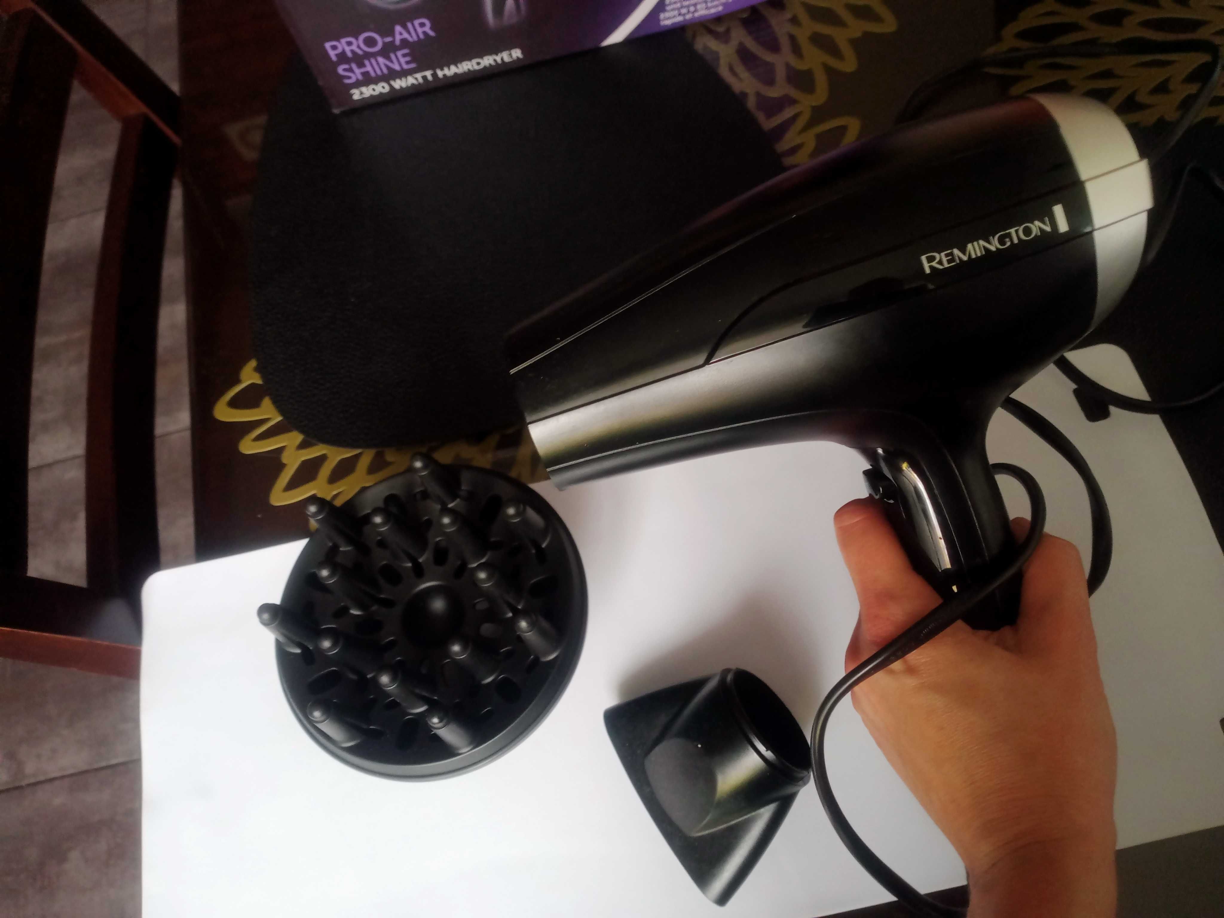 suszarka do włosów Remington pro air shine 2300w hair dryer