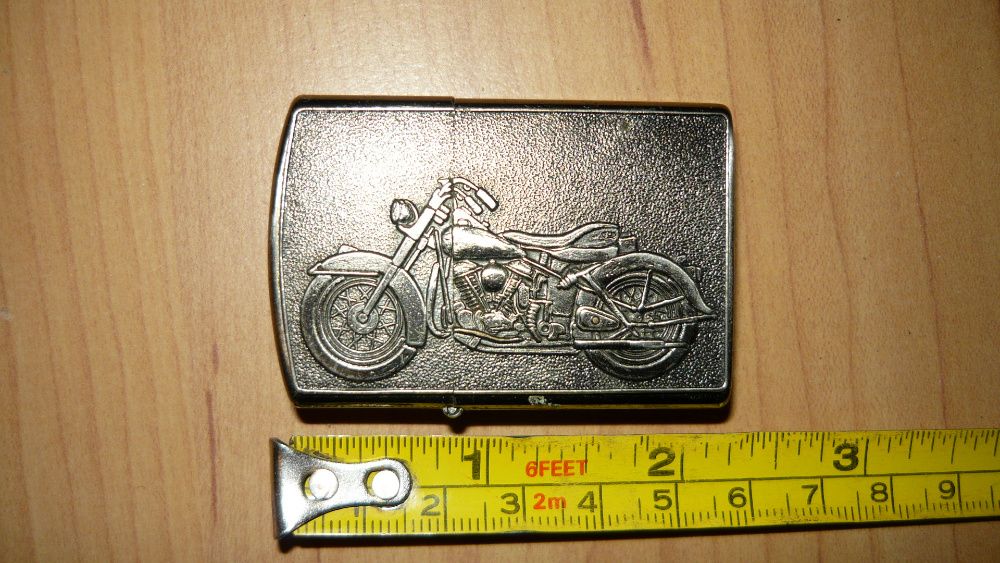 Zapalniczka Hadson motor motocykl benzynowa motocyklisty chopper