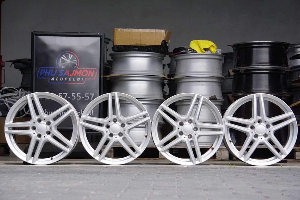 Alufelgi Uniwheels 5x108 7,5Jx18 et50,5 cb63,4mm oryginalny srebrny