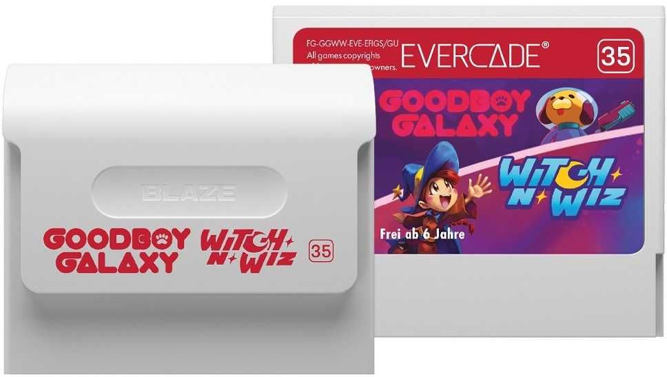 EVERCADE #35 - Goodboy Galaxy/Witch N’ Wiz