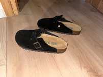 Birkenstock glany buty rozmiar 40 czarne