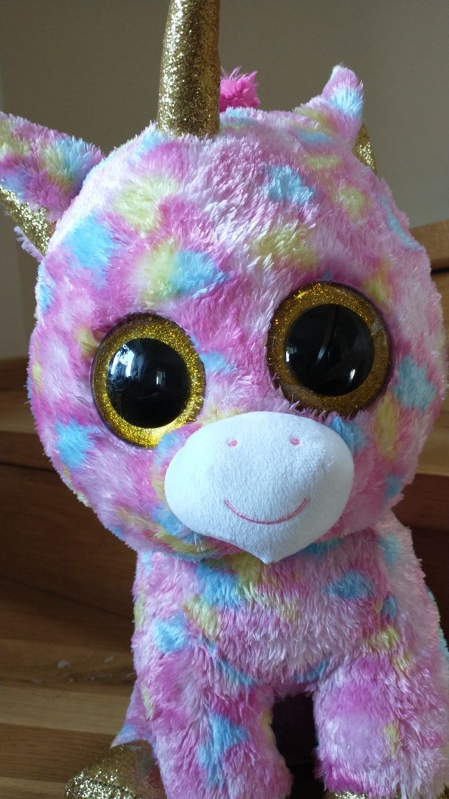 Ty, Beanie Boos, jednorożec Fantasia, 40cm