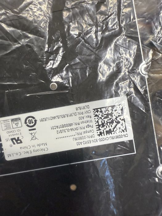 Klawiatura do laptopa dell Vostro 5590