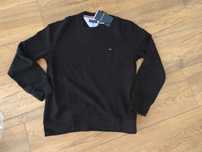 Nowy męski sweterek M/L Tommy Hilfiger czarny