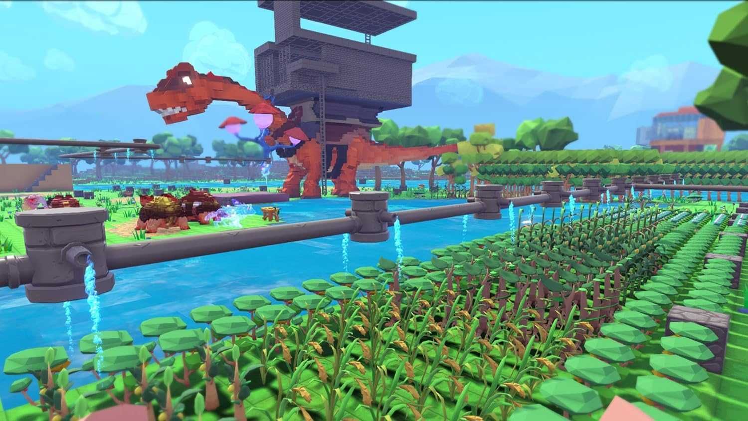 PixArk Xbox One S / Series X - przygodówka a'la Minecraft, dinozaury