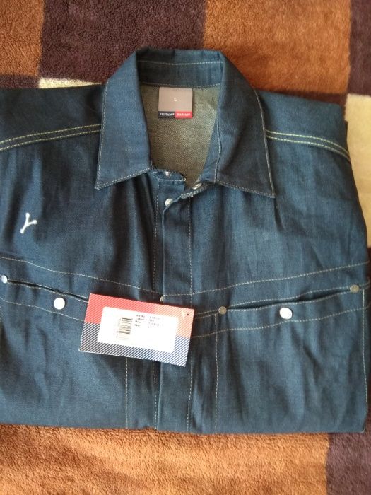 Koszula Jeans męska Fristads Kansas roz L nowa z metkami