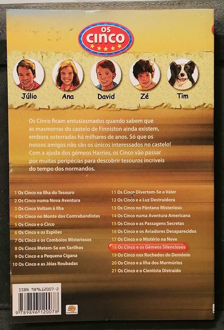 Os Cinco e os Gémeos Silenciosos, de Enid Blyton