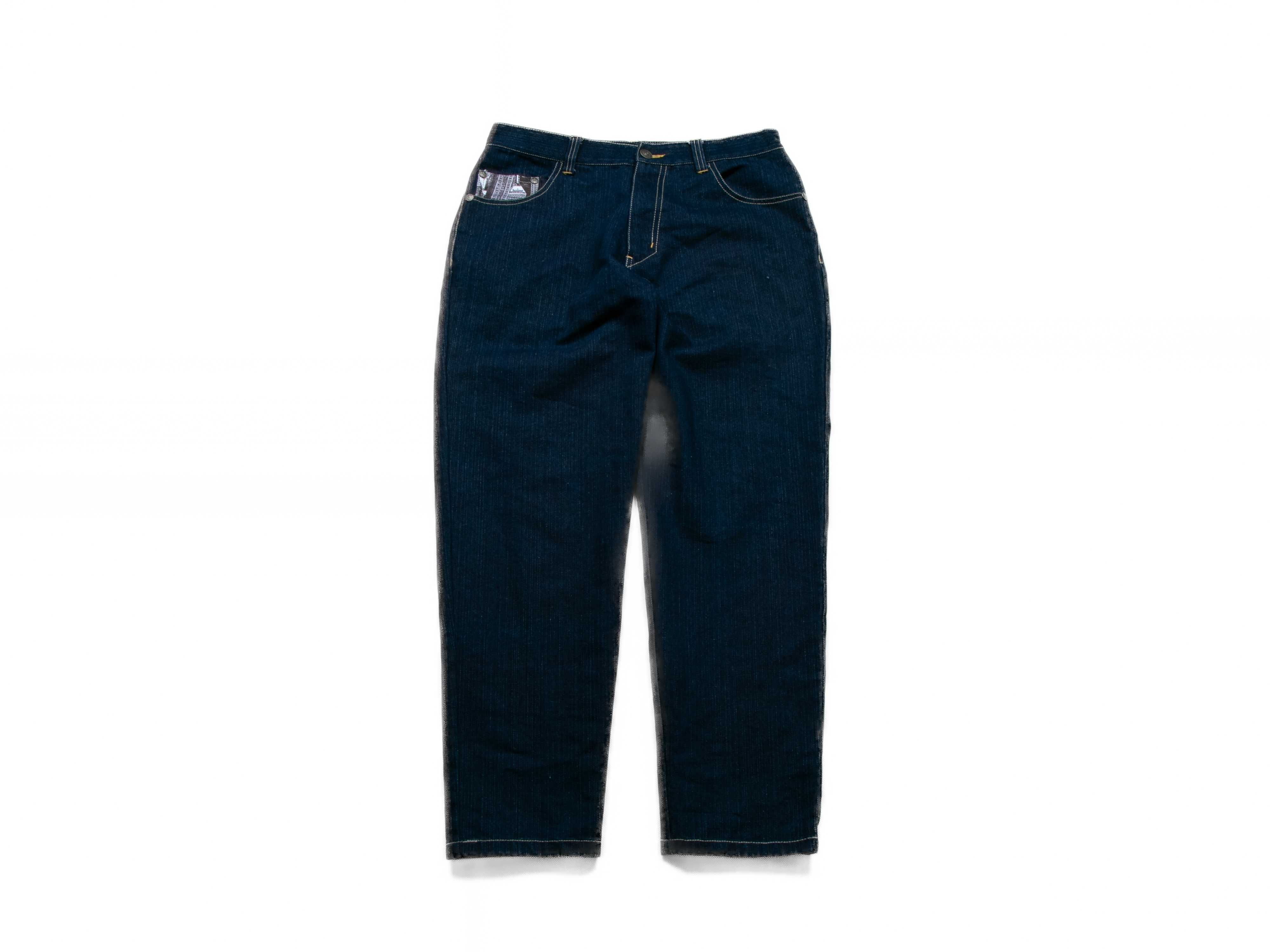 Spodnie jeansowe Raw Blue 34/32 y2k hip hop