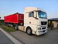 MAN TGX zestaw Gras 45m3  TGX zestaw GRAS 45 m3