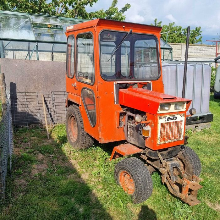 Traktorek komunalny Hako plus akcesoria