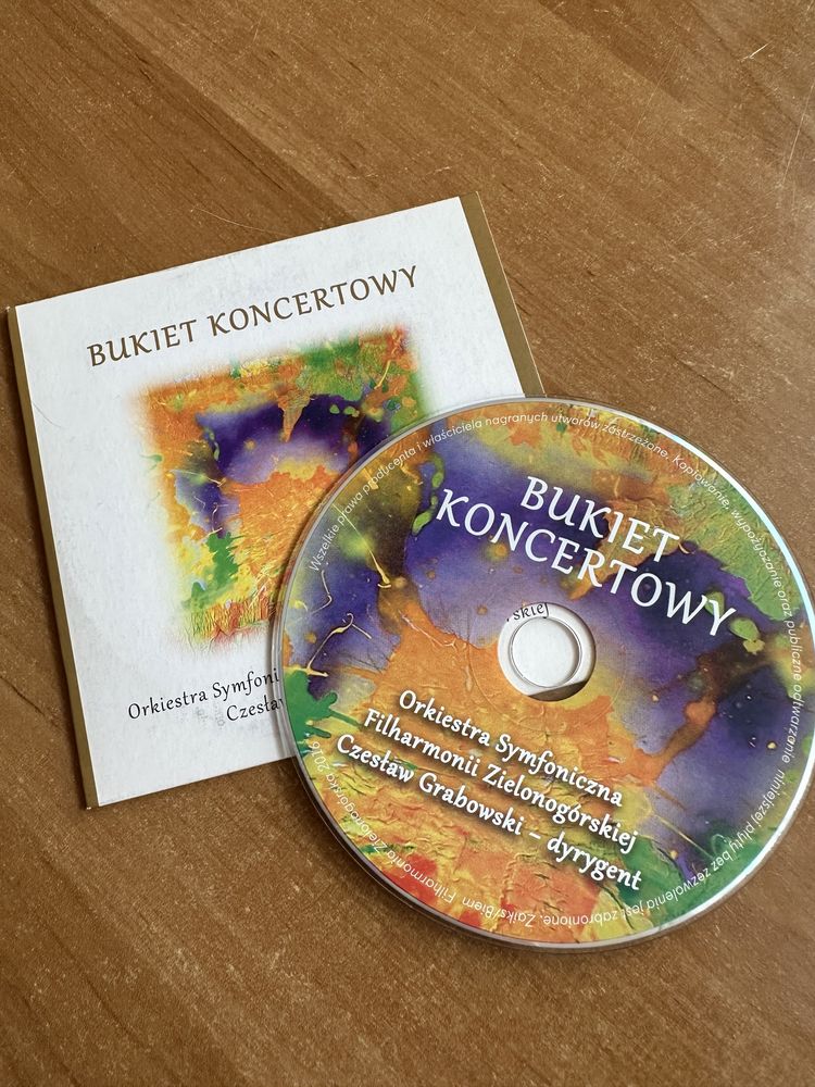 Płyta CD - bukiet koncertowy