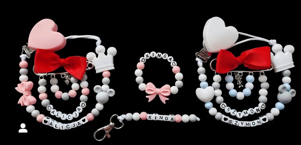 Zawieszki do smoczka