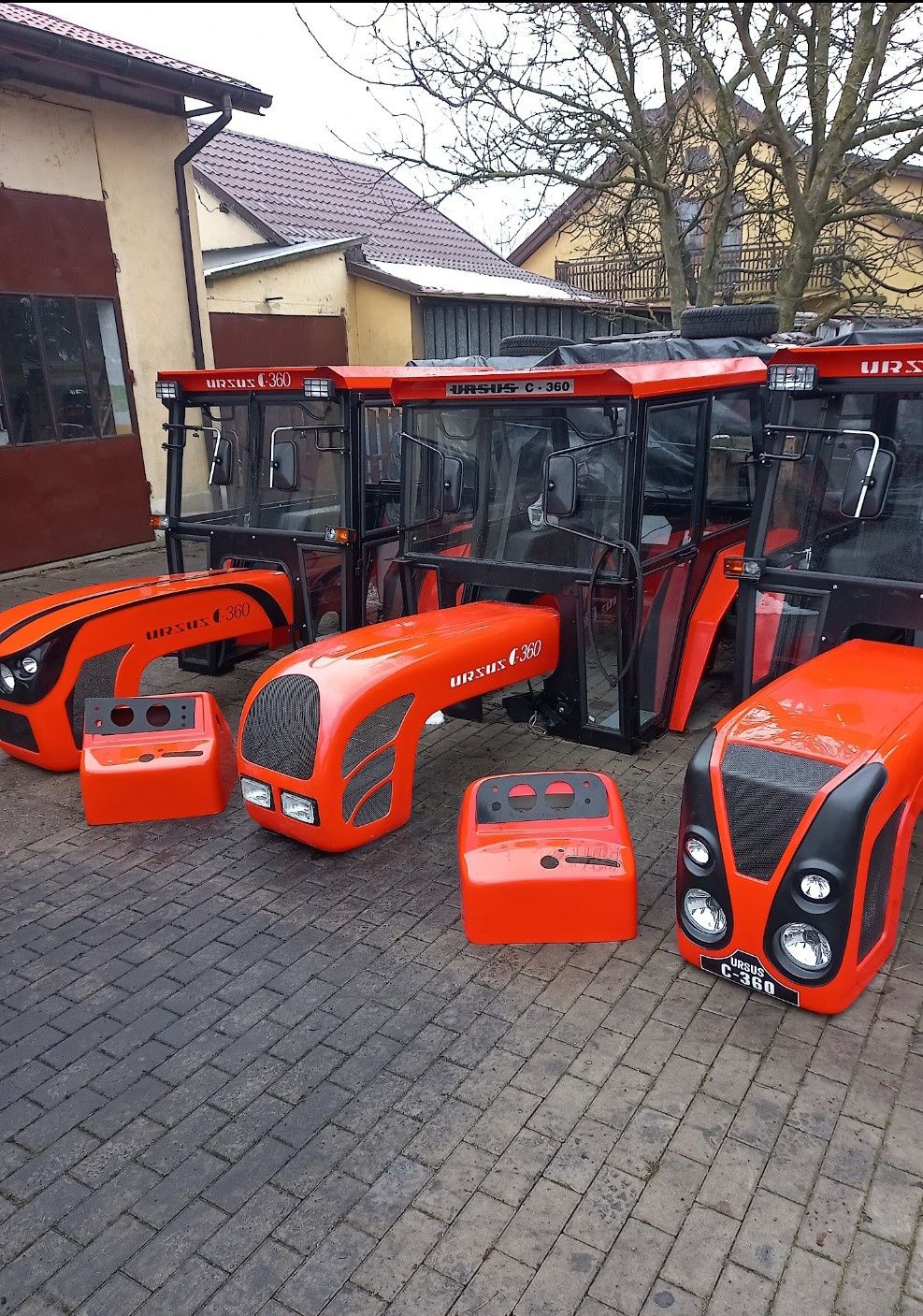 Kabina ursus ciągnik rolniczy traktor C-330,C-360