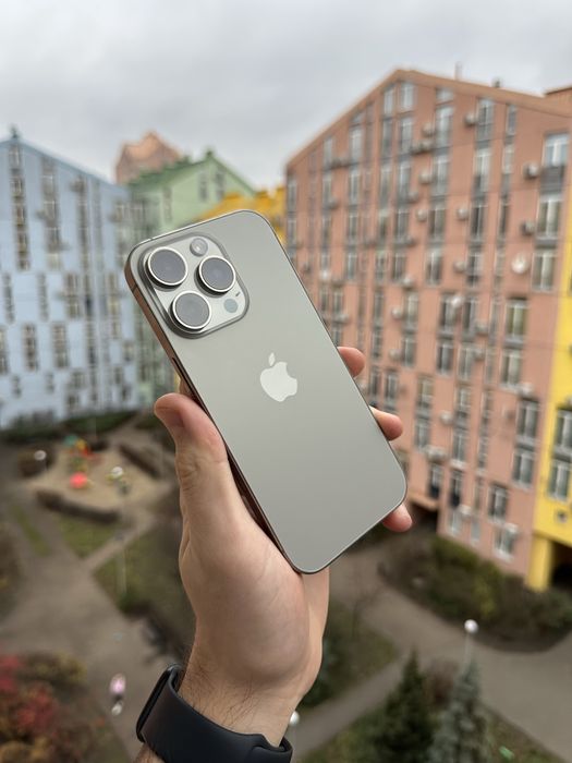 100% Аккум Идеал iPhone 16 Pro 256Gb Natural Titanium Neverlock Айфон