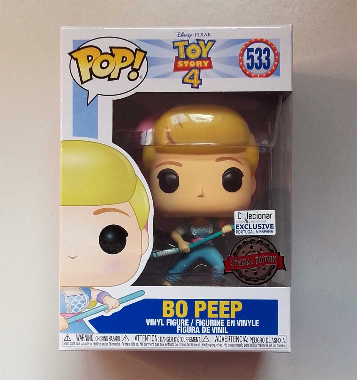 Funko Pop 533 - Toy Story 4 - BO PEEP - Edição especial e exclusiva