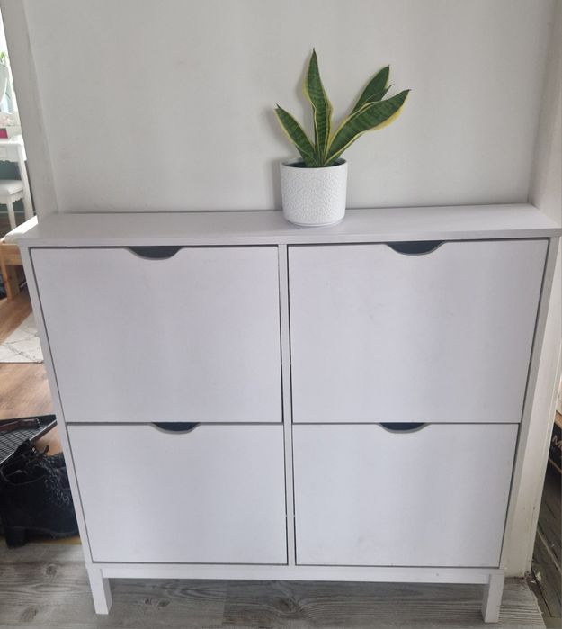 Szafka na buty biała