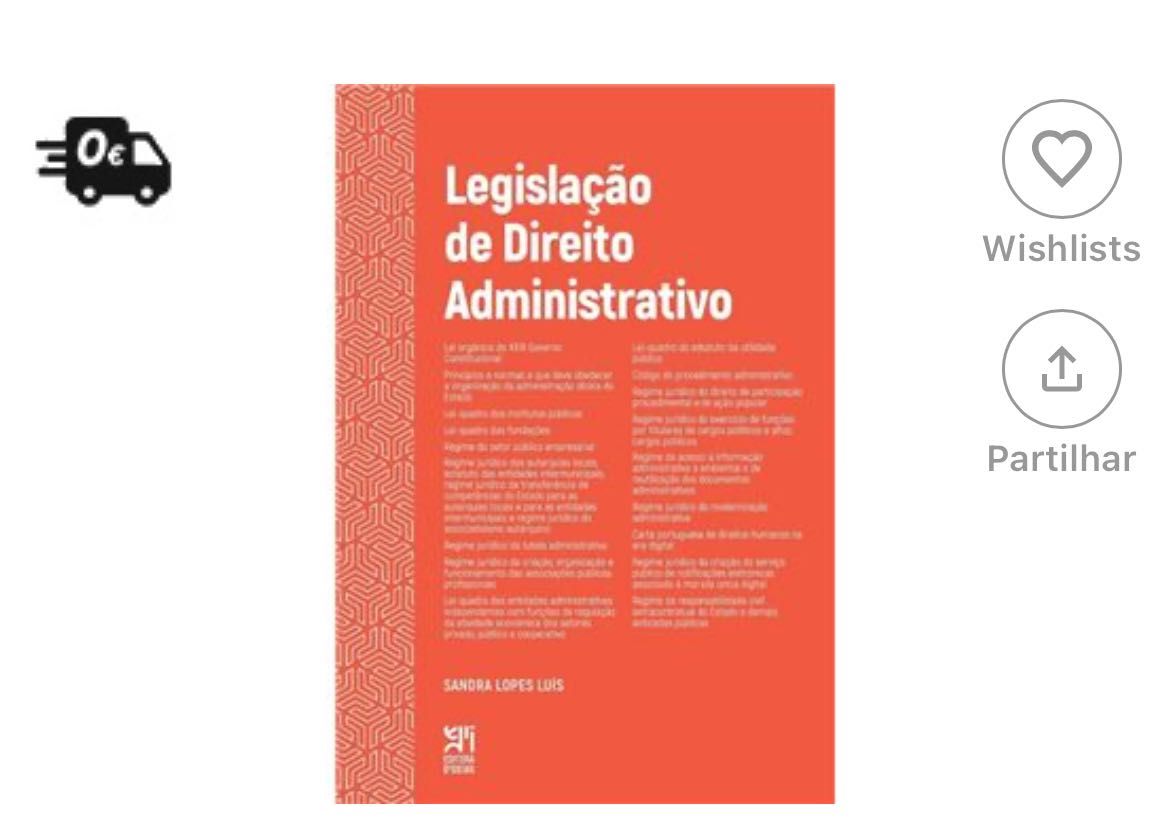 Códigos e legislações