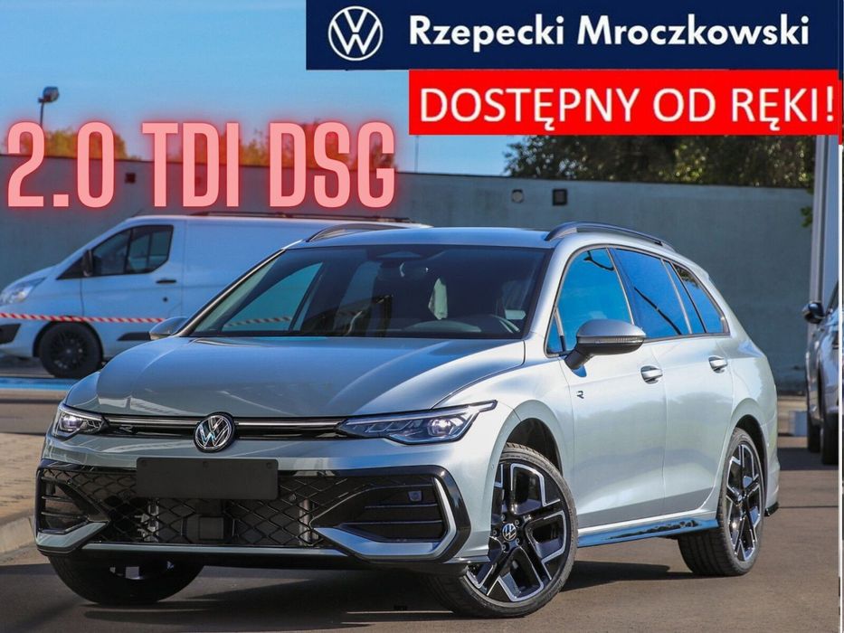 Volkswagen Golf RLine Plus 2.0 TDI 150 KM DSG - od ręki !