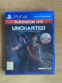 Uncharted Zagionione Dziedzictwo - PS4 - PlayStation 4 - GRA