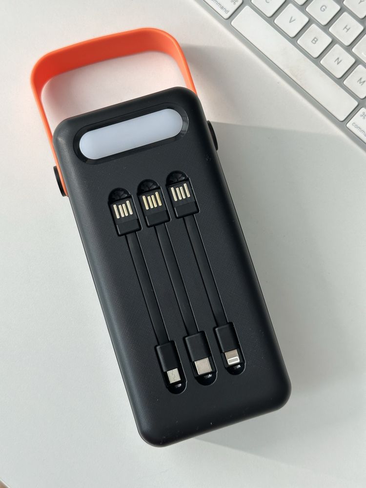 Павер банк з LED лампою - 52500mAh