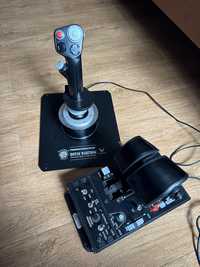 Thrusrmaster Hotas warthog + Pedais TRFP da Thrustmaster