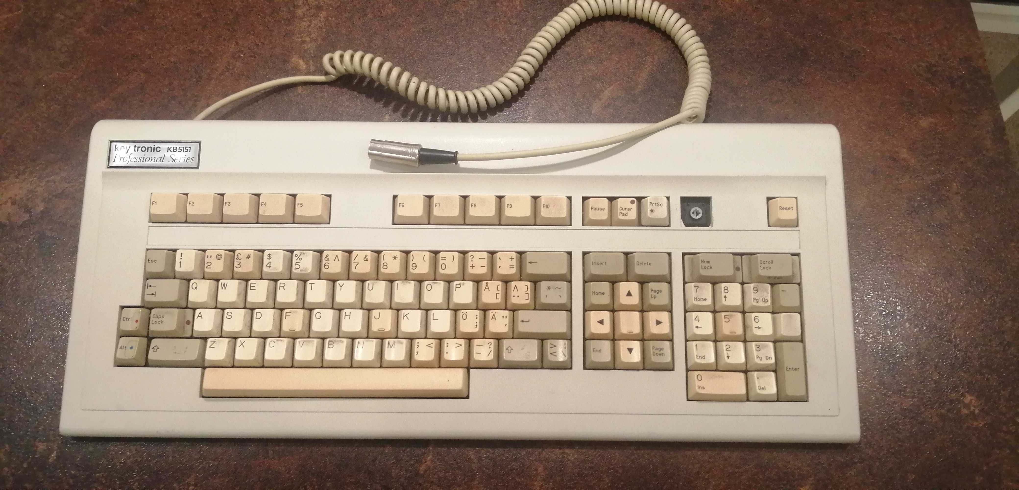 Key Tronic KB 5150 for the IBM PC or XT DIN 5 klawiatura mechaniczna