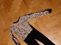 Bluza H&M 146-152 i legginsy ZARA 152