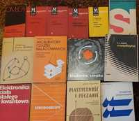 Kilkanaście książek fizyka technika elektronika