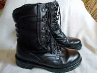 Buty wojskowe czarne trzewiki desanty glany MON 26 rozmiar 40