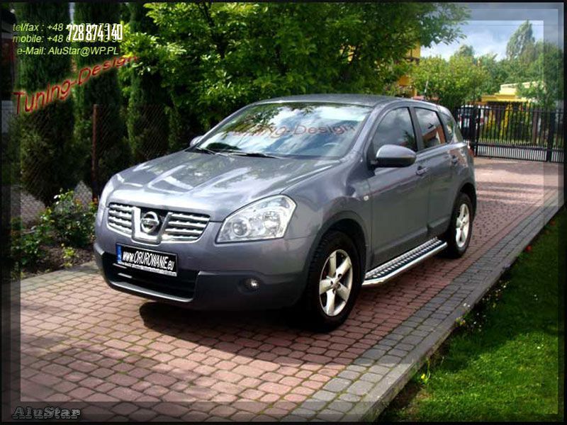 Nissan Qashqai Orurowanie Podesty